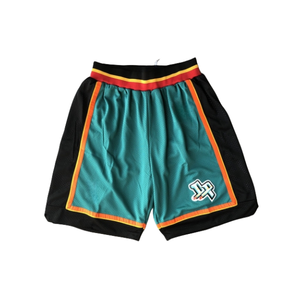 Nuova stagione in Stock tasca originale con cerniera ad asciugatura rapida maglia elasticizzata costola con nome da uomo da cucire pantaloncini da basket - Product Image 3