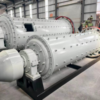 Broyeur à billes industriel haute énergie 900 * 1800, petit broyeur à billes humide pour l'extraction d'or, machine de broyage de minerai de fer