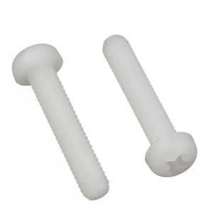 Tornillos de Máquina de Cabeza Cruzada Phillips de Microplástico PA66 DIN 7985, Tornillos de Nylon M2 M2.5 M3 X 6mm 8mm 10mm 25mm - Product Image 2