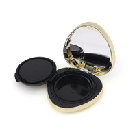 Triangle personnalisé boucle magnétique vide Compact 12g CC crème correcteur fond de teint poudre étui ABS PP pour poudre libre cosmétique
