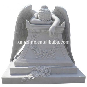 Низкая цена, украшение, ангел, мраморный гранит, памятник, покупатель xiamen - Product Image 5