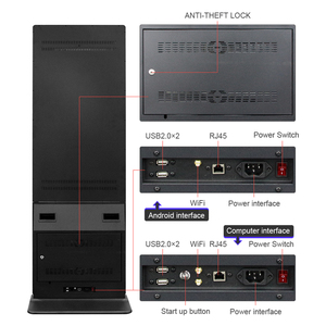 Dọc màn hình cảm ứng trong nhà Road tầng thường vụ quảng cáo kỹ thuật số <span class=keywords><strong>LCD</strong></span> hiển thị kiosk cao cấp biển người chơi signage - Product Image 6