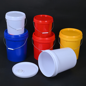 Seaux ronds en plastique PP robustes et durables pour le stockage de lubrifiants et d'huiles pétrolières, seaux industriels - Product Image 5