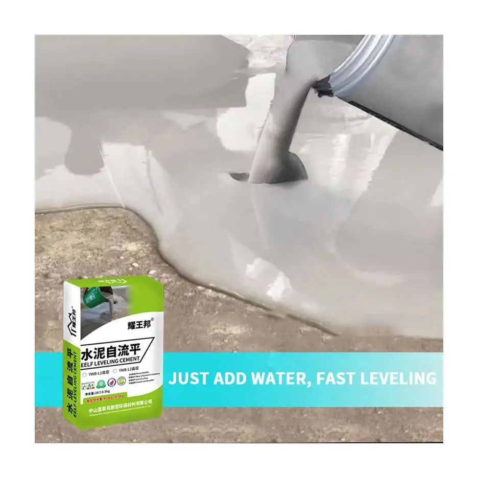 Wholesale Indoor Concrete Compound Construction Floor White Micro Portland Anti Static Self Leveling Epoxy Resin Floor Painting