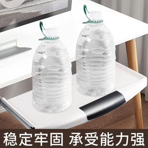 Glissière de tiroir pour clavier Zhan Han en acier laminé à froid épaissi pour organisateur de bureau et rangement de meubles de bureau - Product Image 5