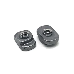 China Wholesale Custom Wood Thread Insert T-nuts 3/8 5/16 M4 M5 M6 M8 M10 Slot Drop In T Nut Stainless Steel 4 Claw Tee Nut