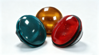 Tête de signalisation LED pour piétons et véhicules, 3 aspects, 2 unités, section 200mm 300mm, boîtier en polycarbonate haute luminosité, Émirats Arabes Unis