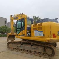 Excavadora Hidráulica Usada Komatsu PC225LC-11M1 de 21.5 Toneladas con Cucharón de 1.38m y Potencia de 108000W para Construcción, Minería y Movimiento de Tierras