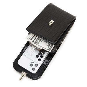 Fashionable Eco-Friendly PU Single Shoulder Mini Crossbody Messenger Bag Handbag for Men Women iPhone 14 Compatibility Lady - Product Image 5