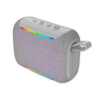 Mini Altavoz Bluetooth con Batería Extraíble, Altavoz de Audio Portátil con Luz RGB, Radio FM TWS, Mini Boombox Inalámbrico para Exteriores