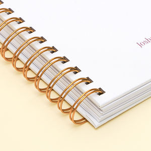 Bobina dorada Encuadernación en espiral Notas <span class=keywords><strong>DE</strong></span> ESTUDIO <span class=keywords><strong>DE</strong></span> LA <span class=keywords><strong>Biblia</strong></span> Soporte completo Diseño personalizado Páginas internas y material <span class=keywords><strong>de</strong></span> cubierta y logotipo - Product Image 3