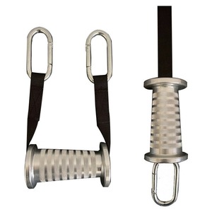 Impugnatura in Lega di Alluminio per Sollevamento Pesi, Clip a Becco d'Uccello, Maniglia Multifunzione per Allenamento Pettorali, Bicipiti e Tricipiti - Product Image 1