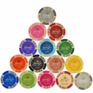 Les fabricants vendent des jetons de poker classiques à bas prix, des jetons de poker pour les rassemblements familiaux, des jetons de casino. - Product Image 1