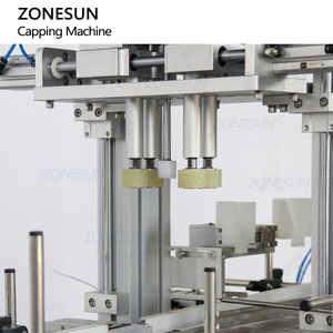 ZONESUN ZS-XG16E automatique huile essentielle verre compte-gouttes bouteille vis capsulage Machine avec vibrant bol trieur - Product Image 5