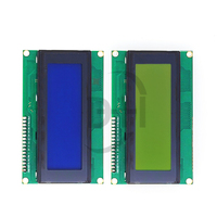 Module adaptateur d'interface série LCD2004+I2C 2004 20x4 2004A écran bleu/vert HD44780 avec interface série IIC/I2C pour Arduino