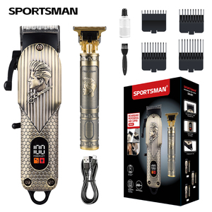 <span class=keywords><strong>Tondeuse</strong></span> à <span class=keywords><strong>cheveux</strong></span> électrique SPORTSMAN, <span class=keywords><strong>tondeuse</strong></span> électrique <span class=keywords><strong>pour</strong></span> <span class=keywords><strong>cheveux</strong></span>, ensemble de 2 pièces <span class=keywords><strong>pour</strong></span> la coupe de <span class=keywords><strong>cheveux</strong></span>, style salon, outil de coupe de <span class=keywords><strong>cheveux</strong></span> <span class=keywords><strong>pour</strong></span> hommes - Product Image 1