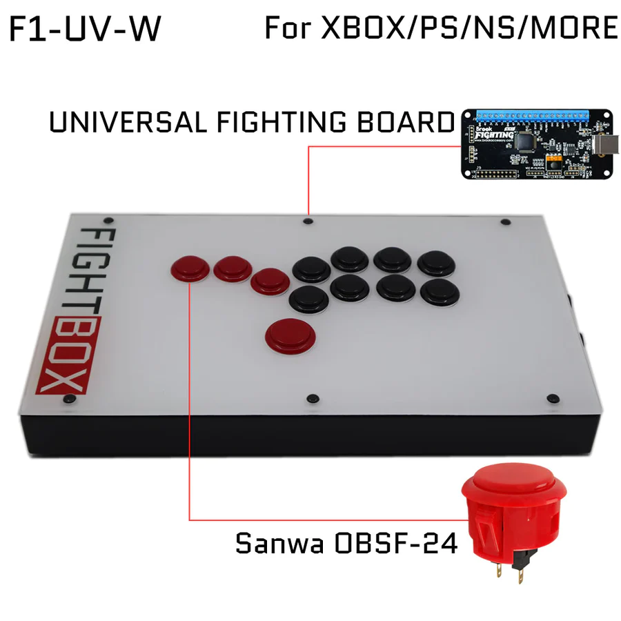 FightBoxF1すべてのボタンヒットボックススタイルアーケード
