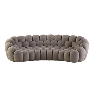 Einzigartiges Design Sofa Mit Stoffbezug Und Daunenfüllung Grüne Couch Modulares Bubble Sofa - Product Image 2
