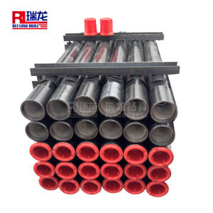 قضيب حفر DTH مسطح مزدوج المشبك عالي التحمل 89 مم NC26 لحفر آبار المياه - Product Image 4