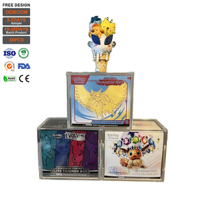 Estuche Acrílico con Cierre Magnético de Alta Transparencia y 99% de Protección UV para Almacenamiento de Productos Sellados de <span class=keywords><strong>Pokémon</strong></span>, Etb y Booster Box - Product Image 1