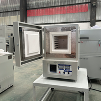 Four à moufle de résistance de type boîte compacte 1700°C, équipement de laboratoire haute température