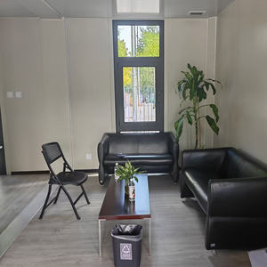 Модульные контейнерные дома Hanze с настраиваемым цветом, портативные, складные, 20/40 футов, роскошные сборные стальные офисы/Z-образные конструкции - Product Image 4