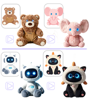 Robot Anjing & Robot Hewan Peliharaan-Emo AI 2 Grok Tuya IA Robot Boneka dengan Isian Kapas PP Tinggi 11-30cm Teknologi Hewan Peliharaan AI
