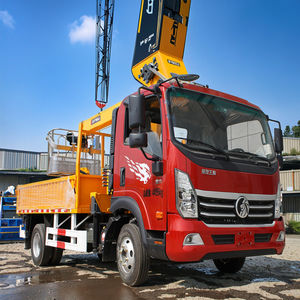 Dumper truk Crawler Mini 4T, pompa hidrolik terpasang derek 11.2m mengangkat tinggi konstruksi menggunakan ukuran kecil untuk sempit - Product Image 1
