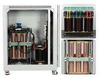 Régulateur de tension triphasé CA WF.EL SBW-N-50KVA avec affichage à aiguille en cuivre haute puissance pour SVC