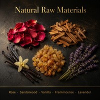 Minyak Wangi Premium Frankincense Sandalwood Vanilla Tahan Lama untuk Aroma Diffuser dan Pewangi Kosmetik