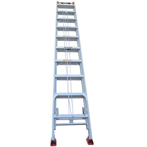 Échelle extensible multifonction en <span class=keywords><strong>fibre</strong></span> <span class=keywords><strong>de</strong></span> <span class=keywords><strong>verre</strong></span>, nouvelle conception 2017, 2 ou 3 sections, 6 m / 8 m / 10 m / 12 m - Product Image 4