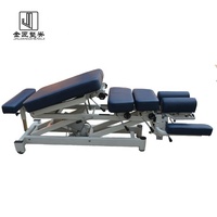 Table de physiothérapie pliable à commande électrique moderne, dernière génération, 3 moteurs, pour chiropraticiens professionnels, hôtels, salles de sport