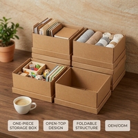 Boîtes en carton ondulé kraft, fabrication directe d'usine, design gaufré pliable, personnalisables pour l'expédition industrielle, la logistique et le stockage
