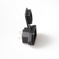 LZ-14-1-01 Iec 320 Connecteur C13 C14 Prise Cuivre AC Prise Iec C14 Prise Iec Prise Solide de Qualité Supérieure UL KC de LA CE TUV
