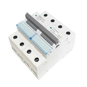 Campione gratuito din rail 2 p100a generatore di sistema solare cambio su interruttore di trasferimento manuale interruttore dc