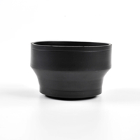 Pare-soleil pliable 3 en 1 en caoutchouc de 82mm pour appareil photo DSLR