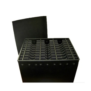 Dẫn điện và chống tĩnh điện nhựa rượu vang coroplast bao bì hộp tái sử dụng đóng gói ESD hộp sóng, vận chuyển <span class=keywords><strong>container</strong></span> - Product Image 5