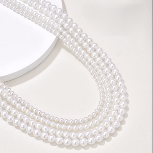 שרשרת פנינים רופפות לגידול מים מתוקים סיטונאי, שרשרת פנינים רופפות בהירות במיוחד וללא פגמים לנשים צעירות - Product Image 5