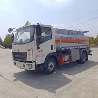 Camion-citerne Euro 6 de 6,2 m³ pour le transfert de carburant sur chantier (5 tonnes) - Pompe + Compteur, Carburants pour excavatrices 24h/24, 7j/7, Homologué pour les produits dangereux