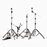 PD Professional Acoustic Drum Kit Set Hot-Selling Complete Accessory Package for Beginners Including Free Cymbals for Musicians