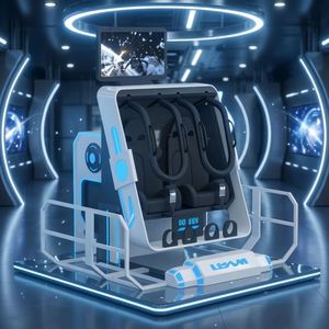 เครื่องบิน VR สำหรับสองคน พร้อมระบบจำลองการหมุน 360 องศา ให้ประสบการณ์บินเสมือนจริงแบบพาโนรามาในร่ม - Product Image 2