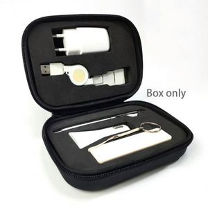 Estuche Cargador USB para Auto, Portátil, de Cuero PU Negro, con Bandeja EVA Inalámbrica, Resistente al Agua y Ideal para Viajes, para Teléfonos Móviles - Product Image 5