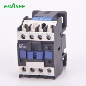 Hot Selling EBASEE Brand CE Electric 3 pole Contactor Magnetic Contactor Telemecanique AC modular Contactor 220V