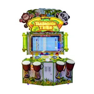Groothandel Tamboerijn Stam Arcade Loterij Indoor Pretpark Kids Drum Muziek Verlossing Ticket Muziek Game Machine Voor Verkoop