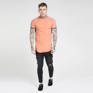 Streetwear Men's Short Sleeve <b>T</b>-Shirt 100% Cotton Spandex 200GSM Breathable Anti-Wrinkle Eco-Friendly Summer Casual Tee Custom - Product Image 2
