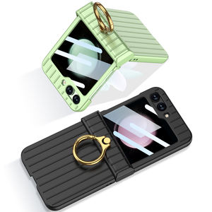 สำหรับ Z เคสฝาพับ5ชิ้นบางเฉียบพอดีกันกระแทกกันน้ำกันรอยขีดข่วนทำจากพีซีผิวด้านเรียบ - Product Image 2