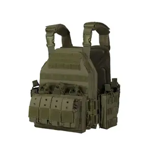 Yuda Cá Nhân Thiết Bị Quốc Phòng Bảo Vệ Armor Vest Bền Nylon Có Thể Điều Chỉnh Tấm Tàu Sân Bay Chiến Thuật Vest