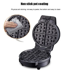 600W 3-in-1 Detachable Waffle Machine Portable Doughnut Maker Breakfast Sandwich Machine Cartoon Cake Machine Child Snack Maker - Product Image 4