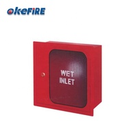 Okefire Kabinet Baja Kaca dengan Pintu Kaca