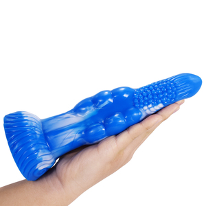 Imitado antiguo Dios bestia dragón gigante silicona goma consolador erótico Anal Plug para hombre masturbadores - Product Image 3